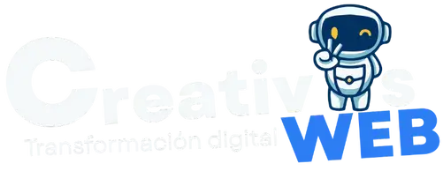 Logo principal de la agencia digital CreativosWeb bogotá Creativos Web Bogotá Logo